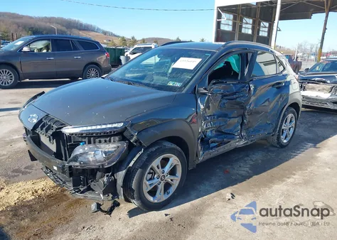 2023 Hyundai Kona Sel from USA, damaged, VIN KM8K6CAB4PU040735